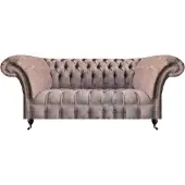 AEA Wohnzimmer Chesterfield Sofa Dreisitzer Couch Grau Luxuriöse Moderne Möbel