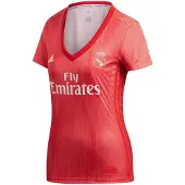 Adidas Maillot de Foot RMCF Real Madrid Third Femme Rouge