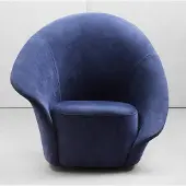 AEA Luxe TV Club Coussin Fauteuil Design Canapé Relax Tissu Lounge