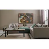 AEA Ecksofa L-Form Sofa Wohnlandschaft Stoffsofa Polstersofas Beige Design