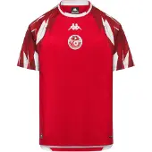 Kappa Maillot Kombat Away Tunisie Rouge Homme