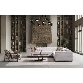 AEA Designer Wohnzimmer Garnitur Modernes Ecksofa Polstersessel