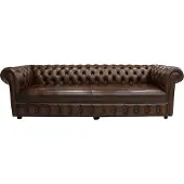 AEA Chesterfield Design Luxus Polster Sofa Couch Sitz Garnitur Leder #229