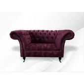 AEA Designer Wohnzimmer Einrichtung Sessel Einsitzer Polster Sofa Couch Fernseh