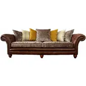 AEA Sofa Couch 3 Sitzer Design Couch Polster Textil Klassisch Dreisitzer