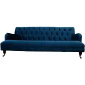 AEA Chesterfield Design Luxus Polster Sofa Couch Sitz Garnitur Textil