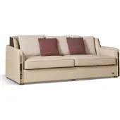 AEA Luxus 3 Sitzer Couch Polster Sofa Leder Couchen Garnitur Dreisitzer