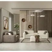 AEA Relaxgarnitur Sofa-Set Sofagarnitur Lounge Polster Sitzgruppe Sofa Couch 3tlg
