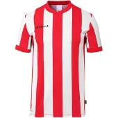 Uhlsport Stripe 2.0 Maillot manches courtes enfants - Rouge / Blanc