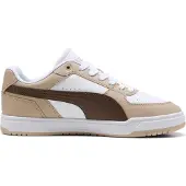 Puma Baskets basses 'Caven III' beige / chocolat / blanc