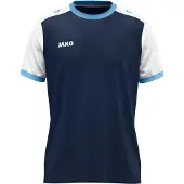 Jako Dynamic Maillot manches courtes enfants - Marine / Blanc / Bleu ciel
