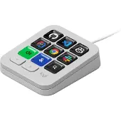 Logitech Clavier filaire MX Keypad Gris Pâle