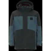 Didriksons Dolomit 3, veste de ski, junior, bleu/noir