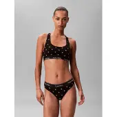 Calvin Klein Underwear String noir / blanc