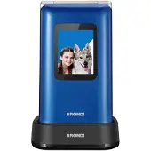 Brondi Téléphone portable simple 10279001 Bleu