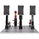 Simagic P2000 Ensemble hydraulique à 3 pédales avec capteur de charge 200KG