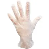BJZ A-2807 Gant ESD antistatique, sans latex, non poudré Taille de robe : S PVC (S)