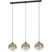Eglo Suspension Ariscani 1 3 lumières noir