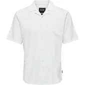 Only & Sons Chemise 'Caiden' blanc cassé