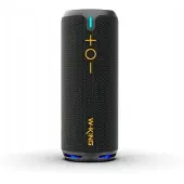 W-king Głośnik Przenośny głośnik bezprzewodowy D320 czarny, Enceinte Bluetooth, Noir
