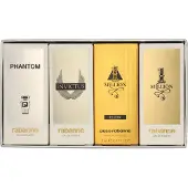 Paco Rabanne Coffret miniature Coffret miniature de parfum pour homme, 4 x 5 ml