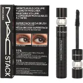 MAC MACStack Mascara Superstack Mega Brush mascara volumateur et allongeant teinte Black 12 ml