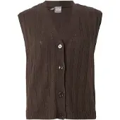 Max mara Cardigan 'LRANGHI' brun foncé