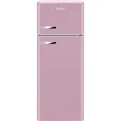 Amica Réfrigérateur/congélateur KGC 15636 P, 208 l, ST, 40 dB, 2,5 kg/24h, , Couleur rose