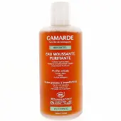 Gamarde Eau micellaire nettoyante et moussante, , Sebo-Control, pour les peaux grasses, nettoie en douceur et élimine l'excès de sébum, enrichie en eau thermale, 200 ml