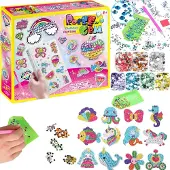 MAKSIK IMPORT Kit créatif de broderie en diamant, mosaïque 5D, peinture en diamant, perles