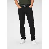 Levi's Jean '502 Taper' noir denim