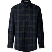 Pepe Jeans Chemise 'Remi' bleu foncé / vert foncé