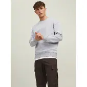 Jack & Jones Sweat-shirt 'JJEStar' gris clair