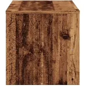 vidaXL Armoire TV aspect bois ancien 80x40x40 cm Bois composite