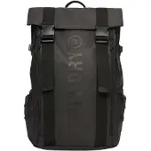 Superdry Tarp Roll Top Rucksack Woman Backpack Noir