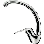 Edesa Iguazu Cromo Kitchen Tap Argenté