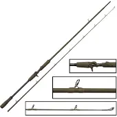 Savage Gear Sg4 Power Game Trigger Baitcasting Rod Argenté 2.59 m / 60-110 g