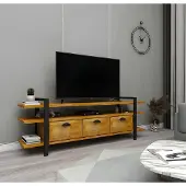 Xl Moebel Gmbh Designer Wohnzimmer Möbel Moderner TV-Ständer Luxuriöses Holz Sideboard