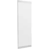 Hannah Home Miroir en bois "Azus" – 40 x 120 cm – Blanc