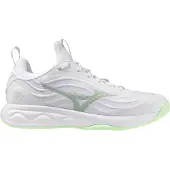 Mizuno Chaussures de handball Wave Luminous Elite pour femmes, couleur blanche, taille 39