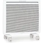 Klarstein Radiateur Electrique à Faible Consommation d'Energie, 1000W Chauffage Electrique Infrarouge avec Thermostat, Détection Fenêtres Ouvertes, Chauffage d'Appoint Portable, Radiateurs Silencieux