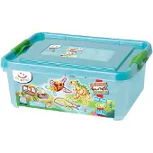 Clics Toys Flexibele Bouwstaafjes in Opbergbox, 200dlg.