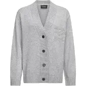 Karl Lagerfeld Cardigan gris chiné