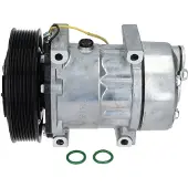 Bosch Compresseur de climatisation 24 V Ø 149 mm adapté notamment pour RENAULT TRUCKS