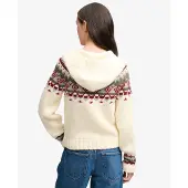 Superdry Sweat à Capuche Fairisle 1/2 Button Hoodie
