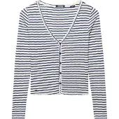 Superdry Cardigan 'Athletic Essential' marine / blanc cassé