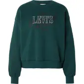 Levi's Sweat-shirt 'EVERYDAY' vert foncé / noir / argent