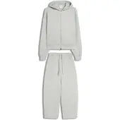 Bershka Survêtement gris clair