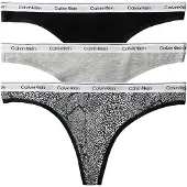 Calvin Klein String Lv00qd5209 3 Unités