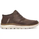 SKECHERS pour homme. 232927 Bottines Slip-Ins: Summits - Siegul marron (44), Plat, Lacets, Aucun, Casuel